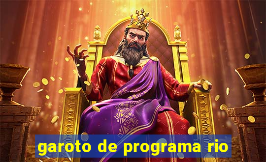 garoto de programa rio